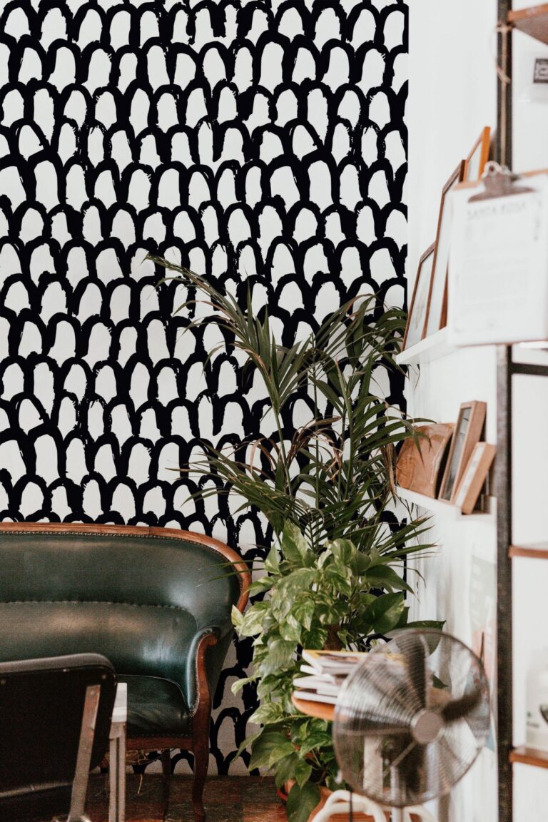 Chain Design Wallpaper, Timeless Home Décor  Removable Wallpaper