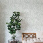 Sage Green Plaid Removable Wallpaper, Buffalo Check Temporary