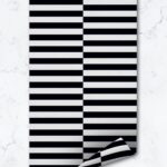 Stripe Removable Wallpaper Self Adhesive 