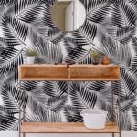 Tropical Leaf, Jungle Removable Wallpaper, Peel And Stick